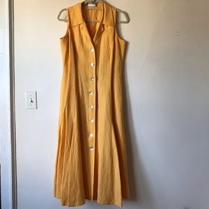 Vintage Yellow Dress
